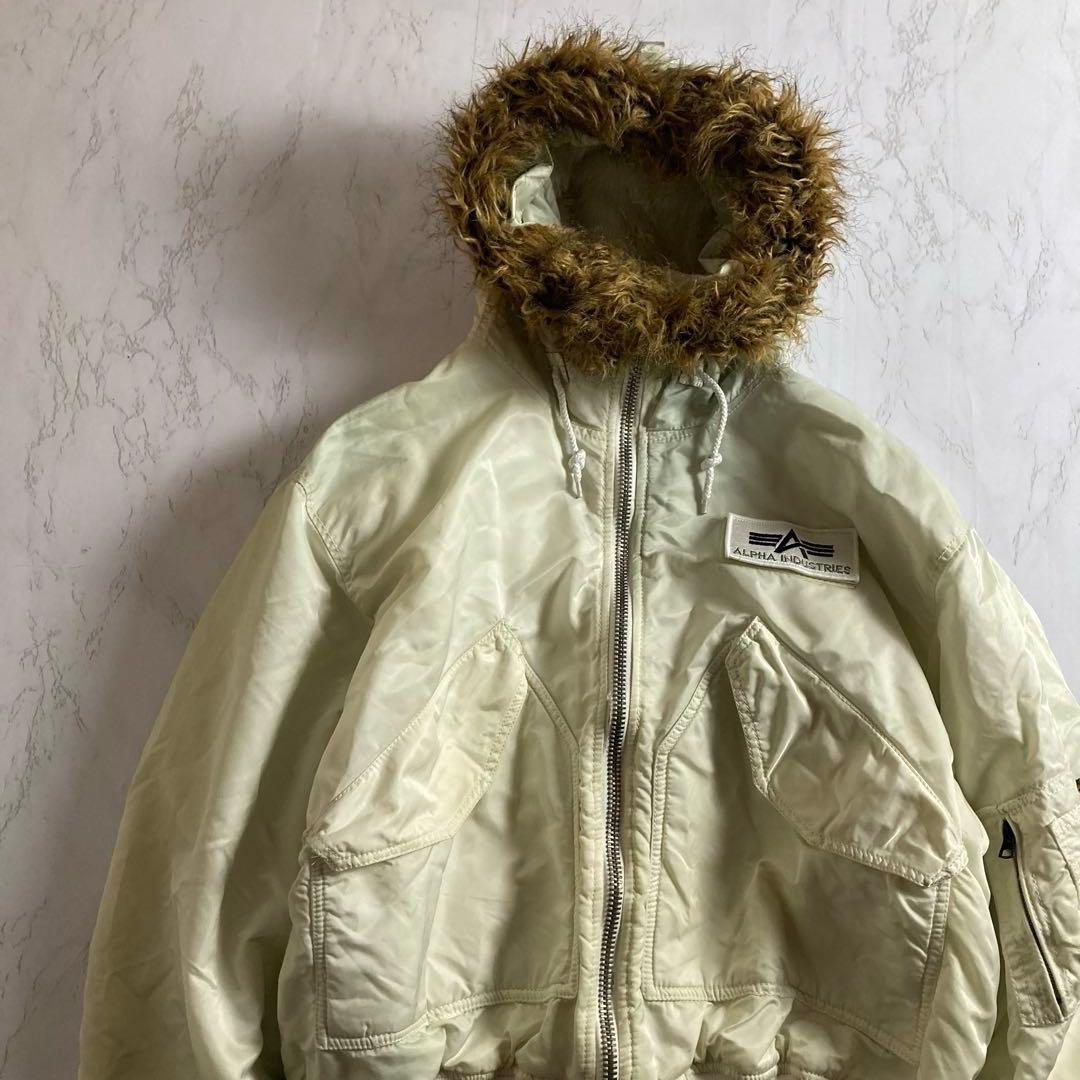 Alpha CWU-45/P フライトJK白ダメージ リペア前提 USA