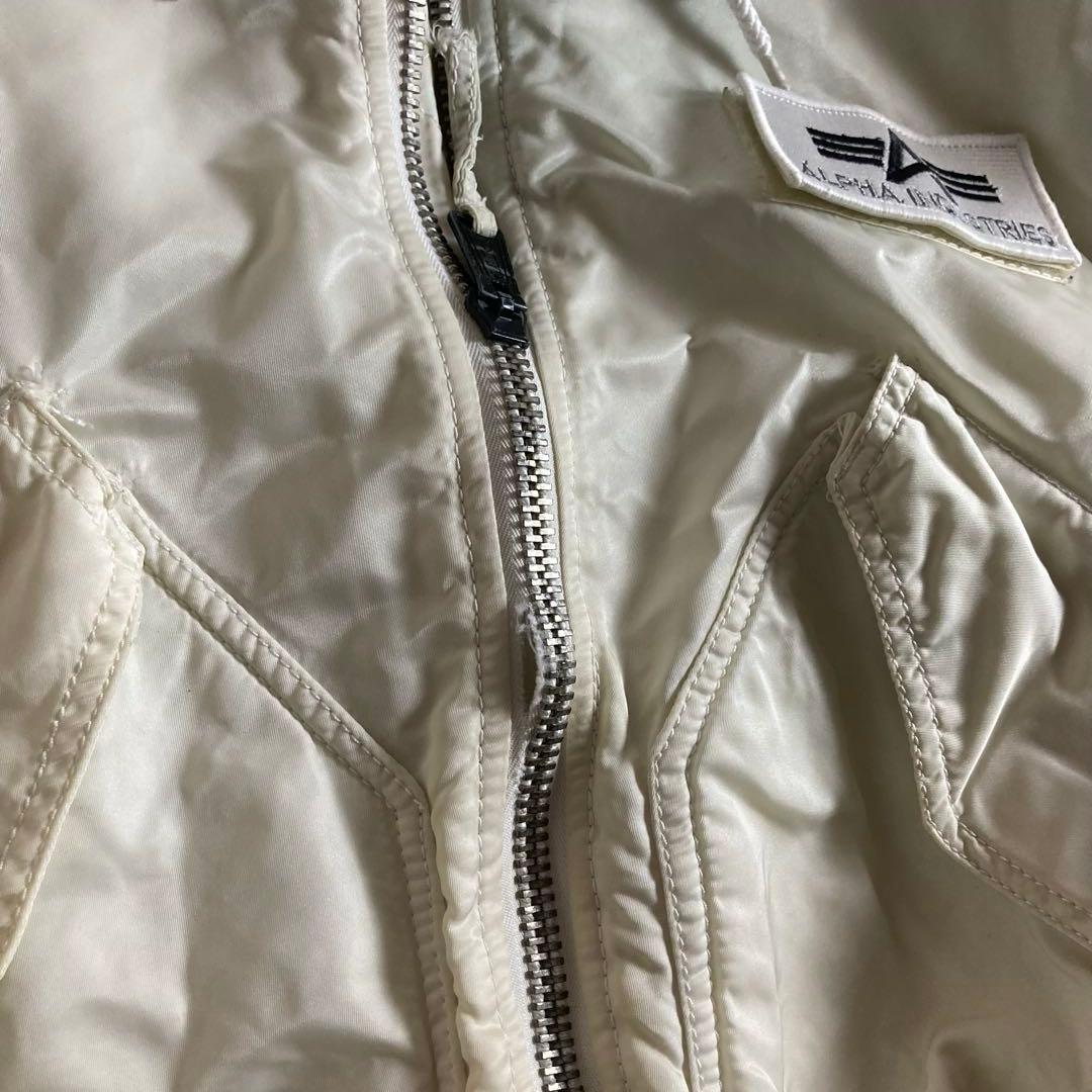 Alpha CWU-45/P フライトJK白ダメージ リペア前提 USA