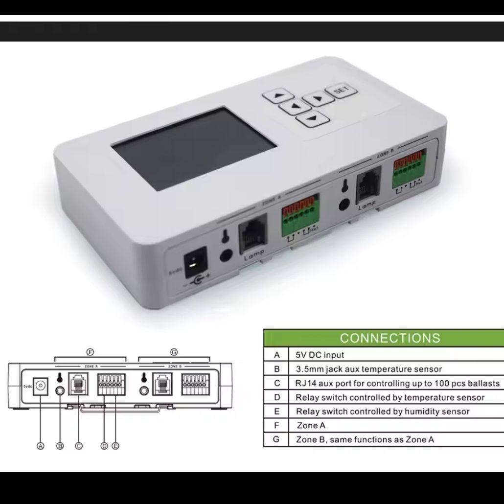 グローライトコントローラー２台セット