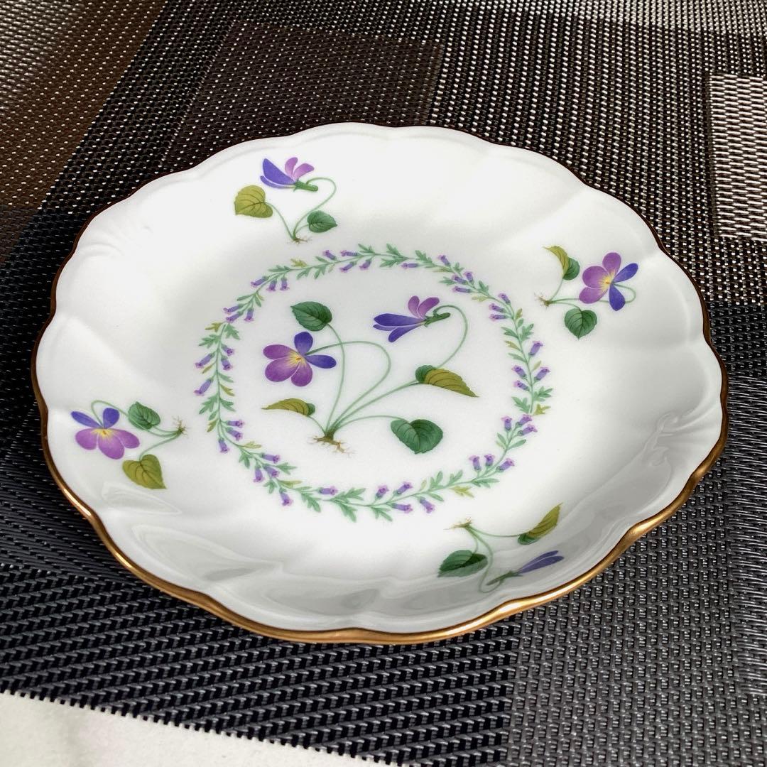 Noritake 『VIOLET DREAM』　大皿　取皿　5枚
