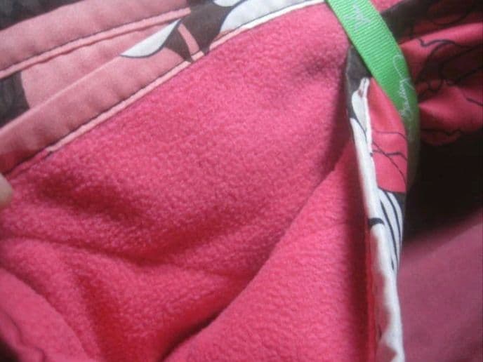 Vera Bradley スタジアム ブランケット Mocha Rouge 毛布
