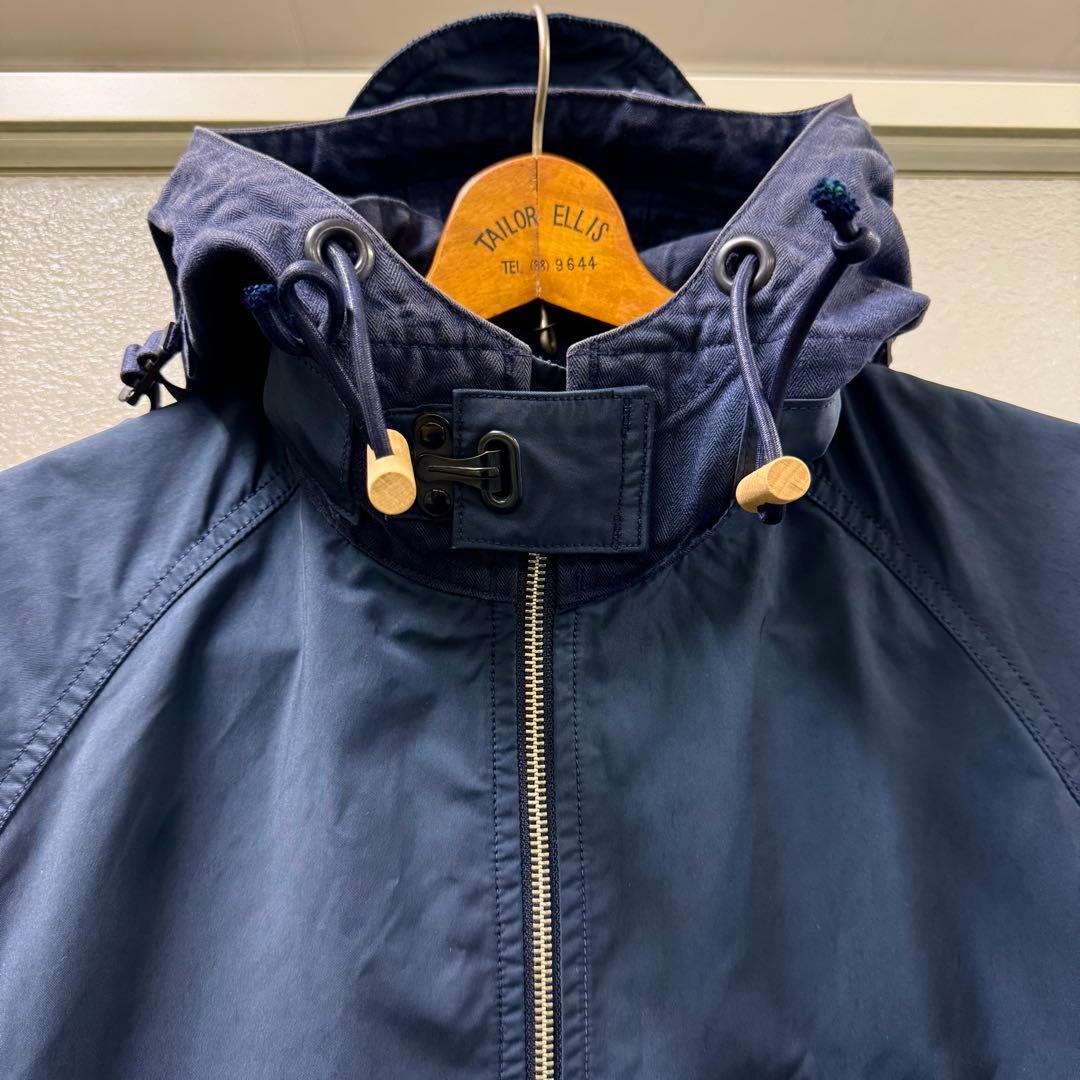 Nigel Cabourn ウェットウェザーパーカー 50 ネイビー