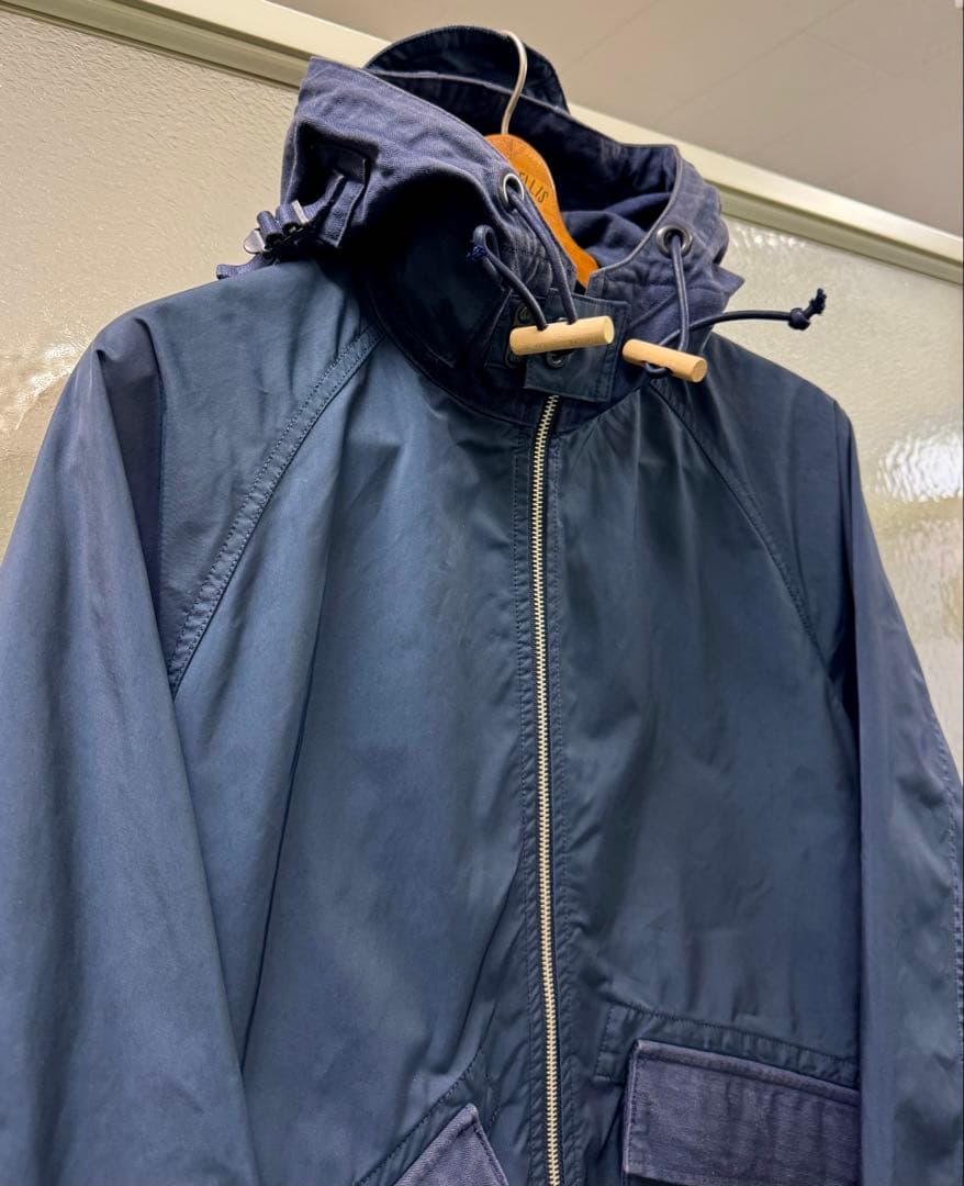 Nigel Cabourn ウェットウェザーパーカー 50 ネイビー