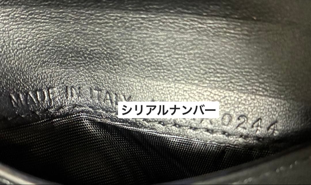 Dior Hibiscus ウォレット カロ ブラック 三つ折り財布