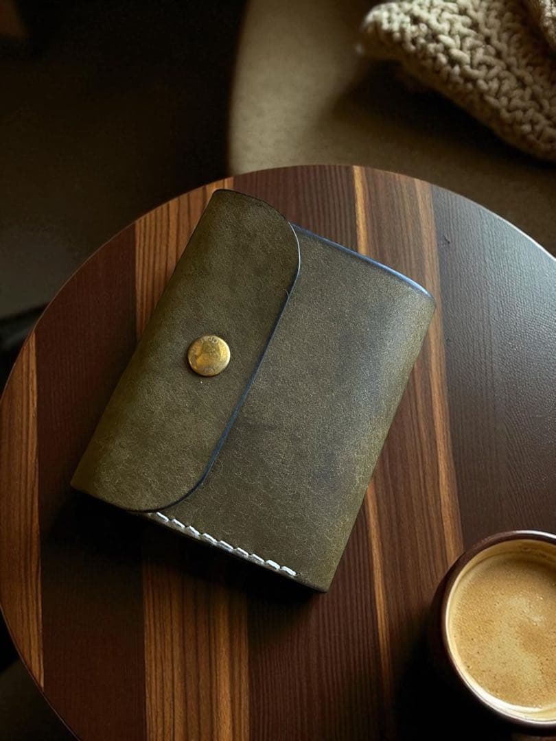 ミニウォレット マルゴーオリーブ