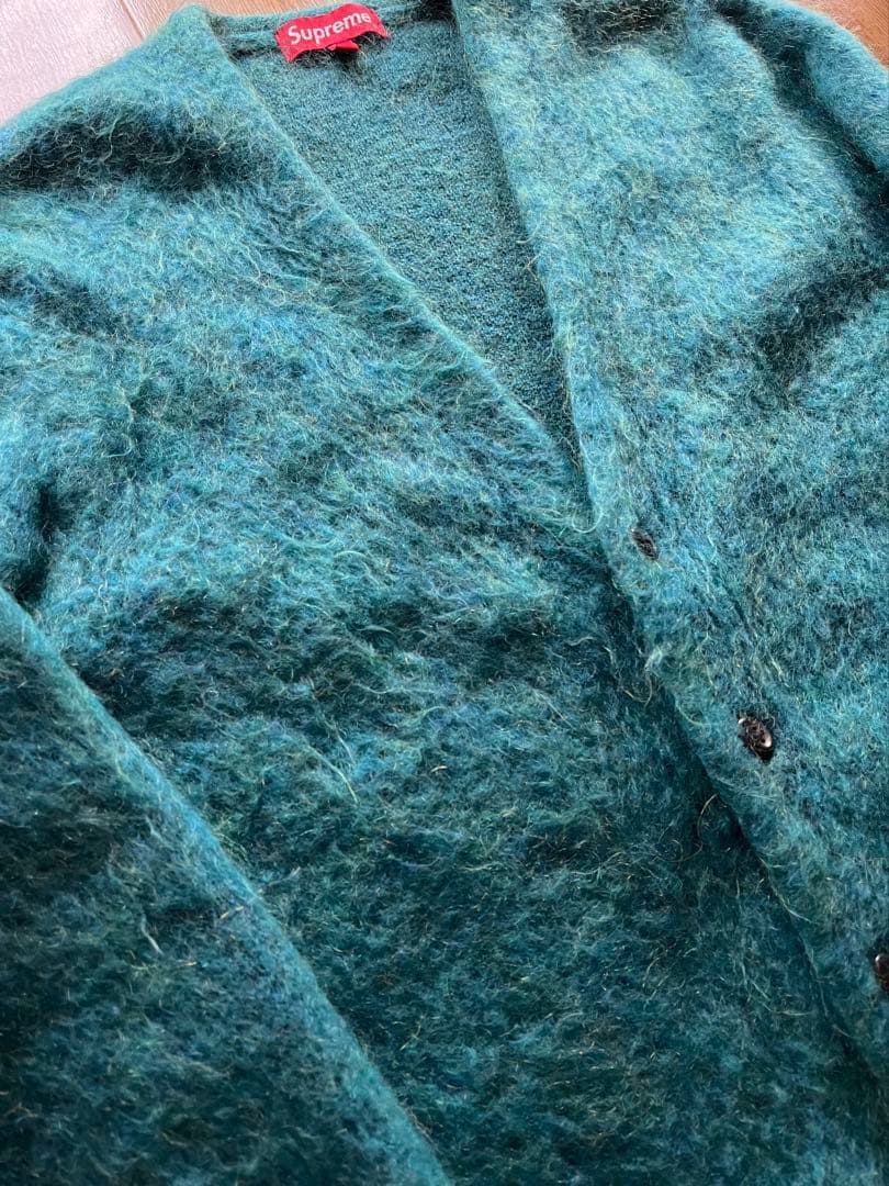 トップス Supreme Heather Mohair Cardigan 15FW M
