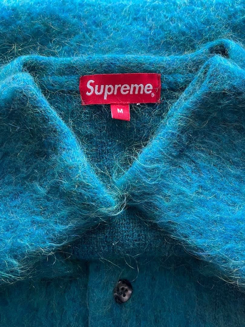 トップス Supreme Heather Mohair Cardigan 15FW M