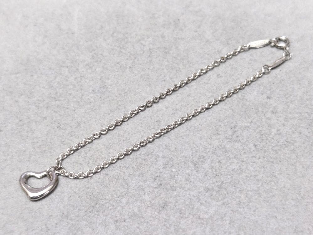 ティファニー エルサペレッティ オープンハートSV925ブレスレット　43265