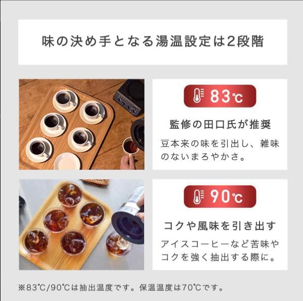 ツインバード 家庭用 ブラック 全自動コーヒーメーカー3杯用 CM-D457B