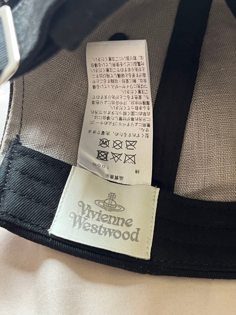 Vivienne Westwood ヴィヴィアン キャップ 黒