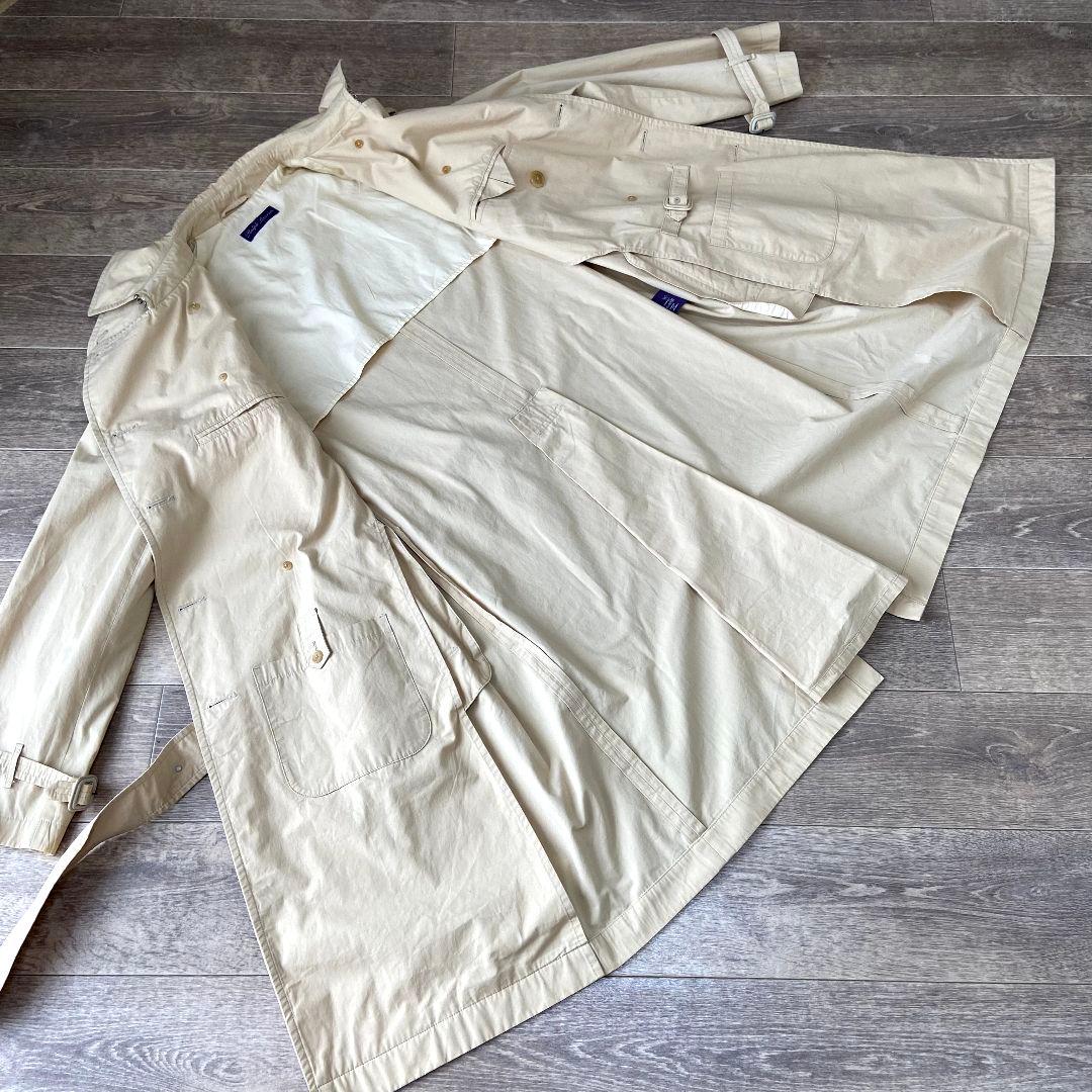 【最上級ライン】ラルフローレン　パープルレーベル　トレンチコート　ダブル