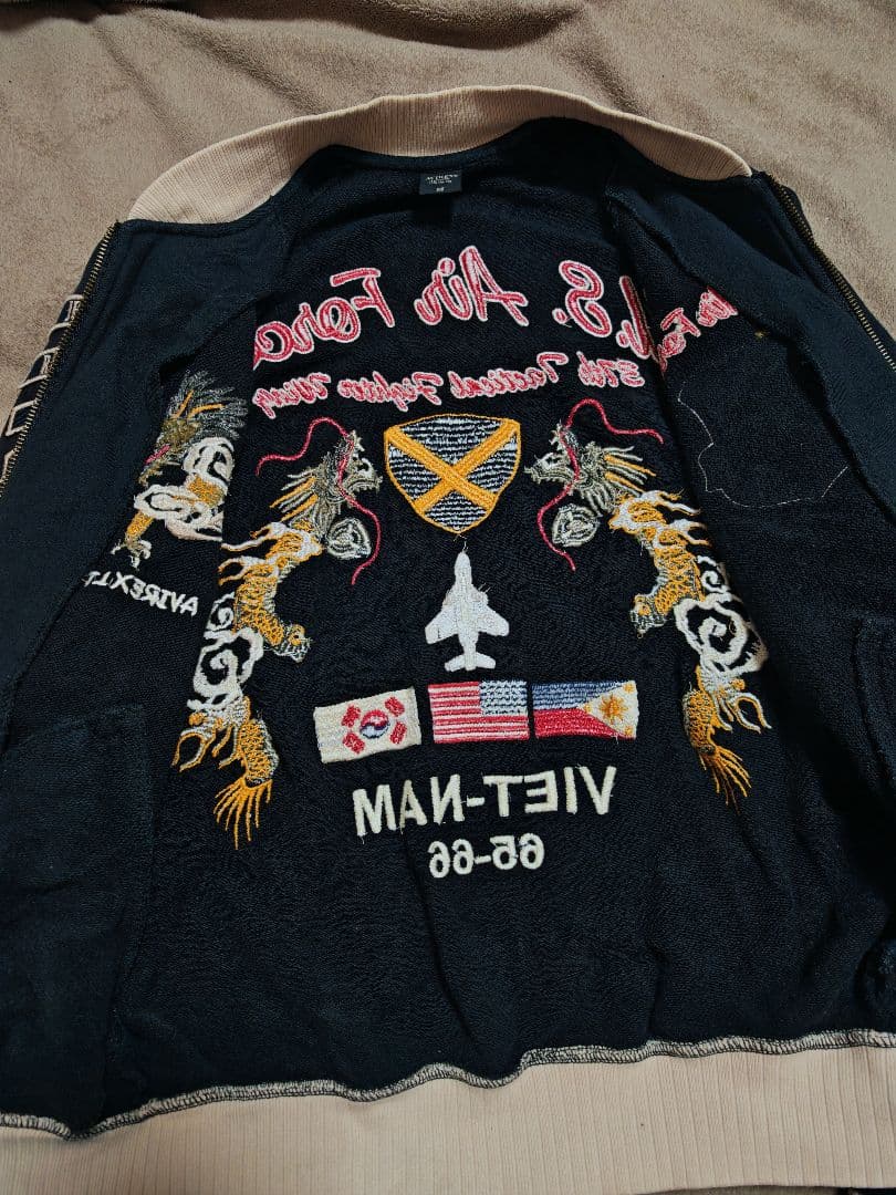 AVIREX U.S. Air ベトナム 日本限定 スカジャン vintage