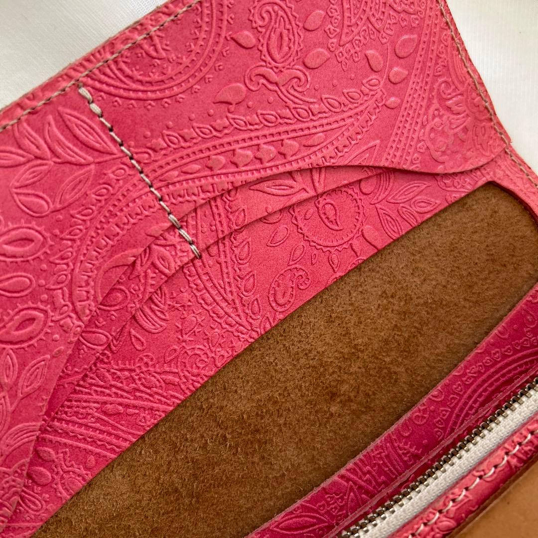 レザークラフト　長財布　オーダーメイド　世界に1点　アンティーク