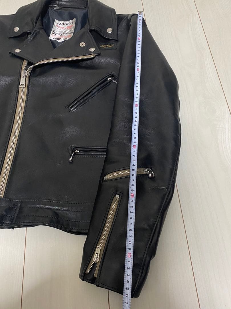 Lewis Leathers サイクロン　タイトフィット　４２　シープスキン