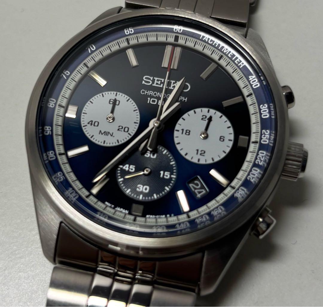 国内未発売　SEIKO クロノグラフ SSB427P1