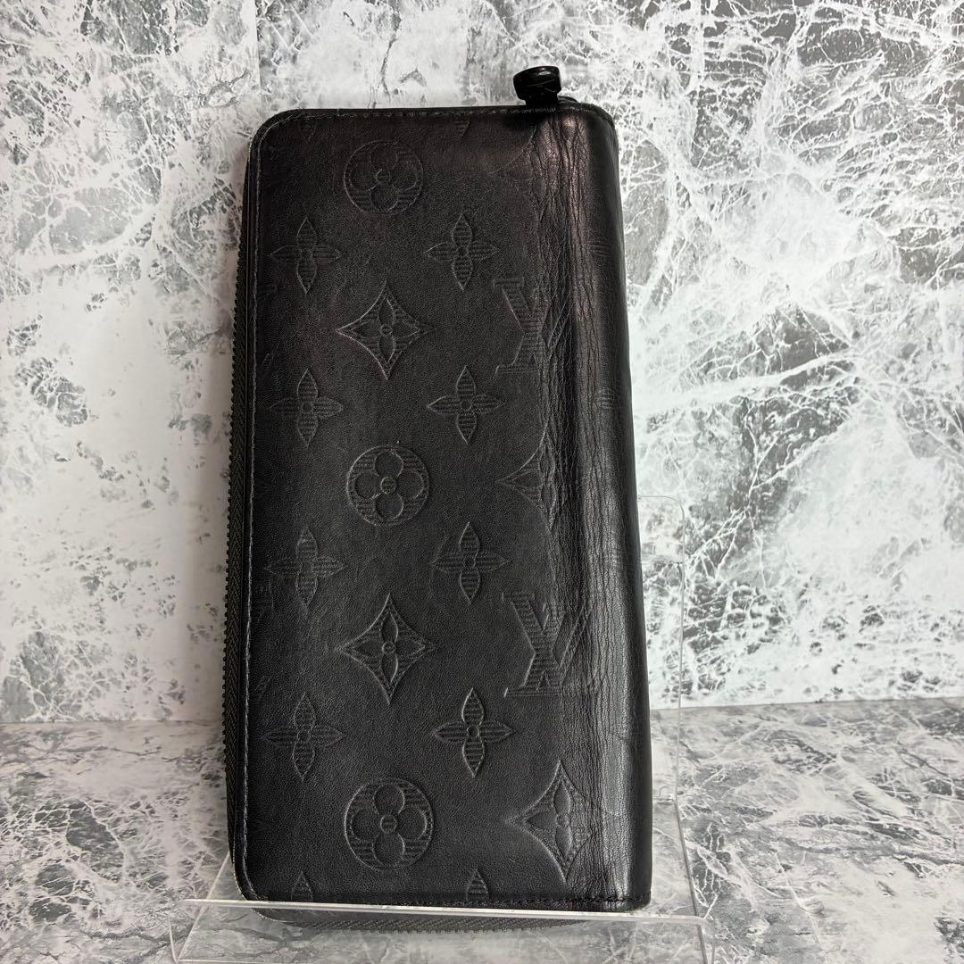 ✨LOUIS VUITTON✨　ルイヴィトン　長財布　ラウンドファスナー　黒