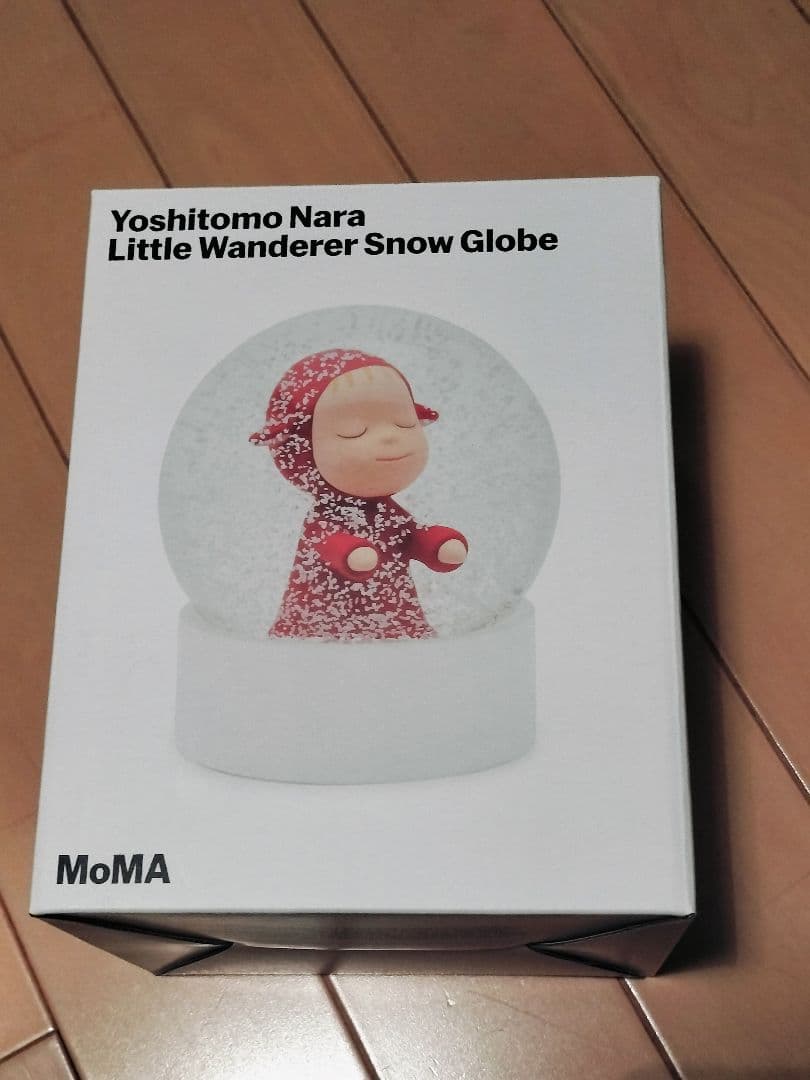 【MoMA限定】奈良美智 スノードーム Little Wanderer レッド