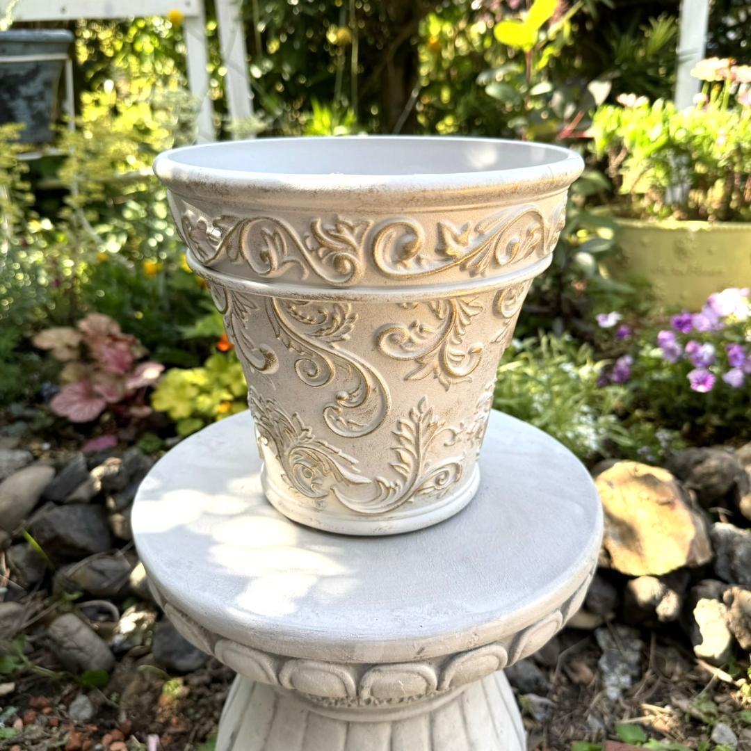 プランター 鉢 セット お得 植木鉢 鉢 ガーデニング 園芸 ゴールド ホワイト