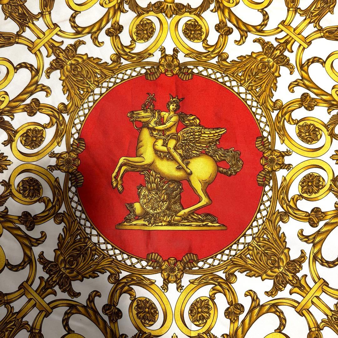美品 エルメス スカーフ カレ90 LES TUILERIES チェルリー公園