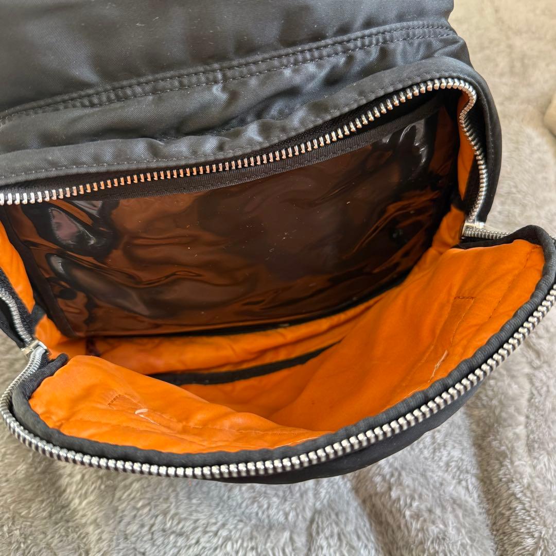 【日本製】PORTER TANKER バックパック 黒 コンパク 補修前提