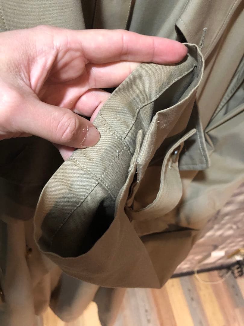 ジャケット・アウター stein / DEFORMATION TRENCH COAT(BEIGE)