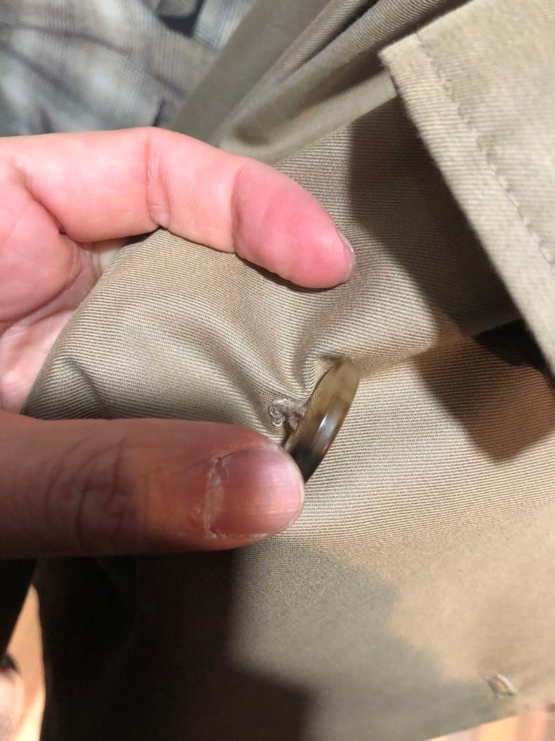 ジャケット・アウター stein / DEFORMATION TRENCH COAT(BEIGE)