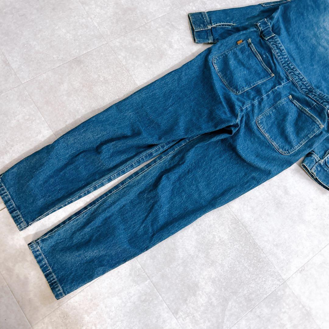 新品タグ付き✨ スピックアンドスパン 5 1/2 デニム オールインワン 近年