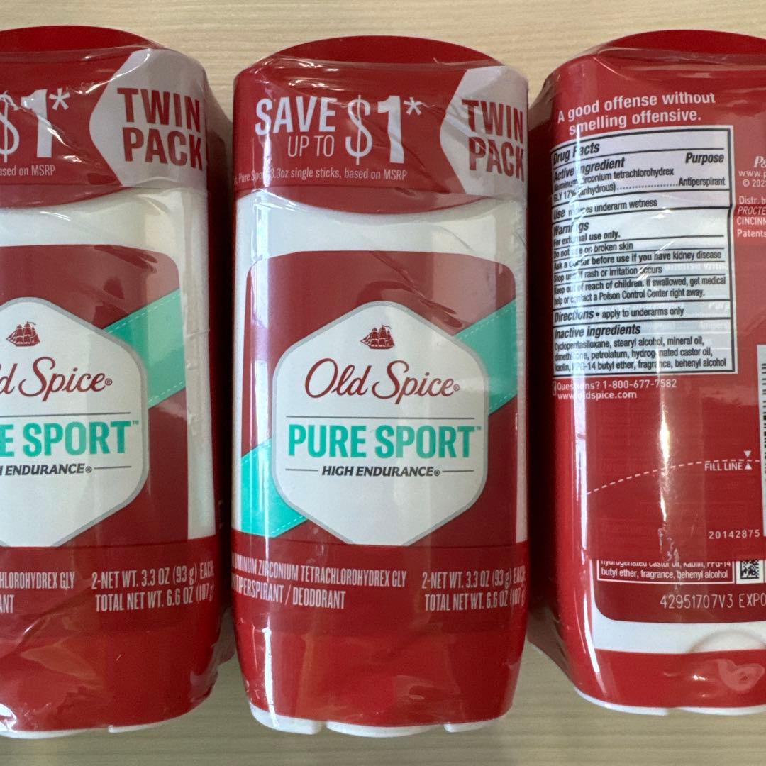 在庫処分12本 Old Spice PURE SPORT デオドラントスティック