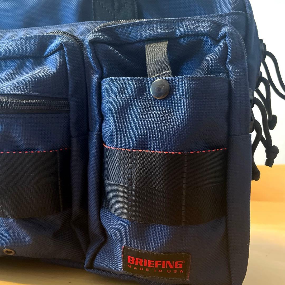 BRIEFING ボストンバッグ ネイビー