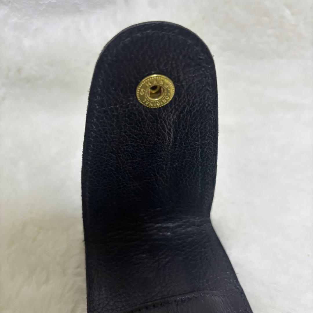 【希少 美品】イルビゾンテ ペンケース レザー ブラック ペンセット