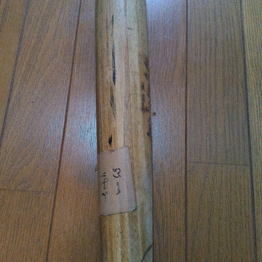 昭和レトロ　日本製　軟式用　新品木製　中古竹製　バット　セット