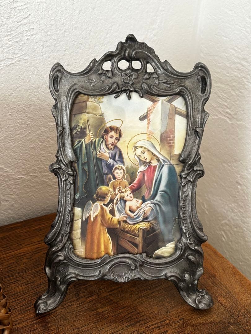 フランス　蚤の市　フレーム　ブロカント