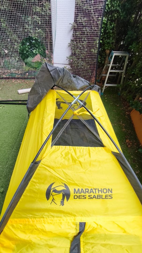 MARATHON DES SABLES ULTRA イエロー テント