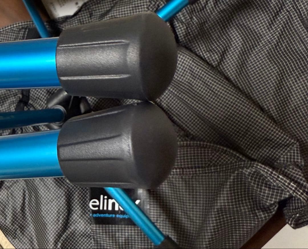 Helinox チェアゼロハイバック 黒　超軽量