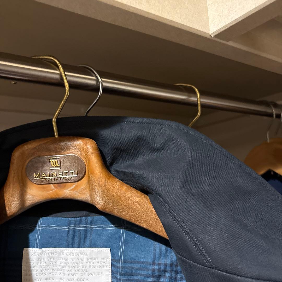 ナナミカ2L Cotton GORE-TEX Balmacaan Coat