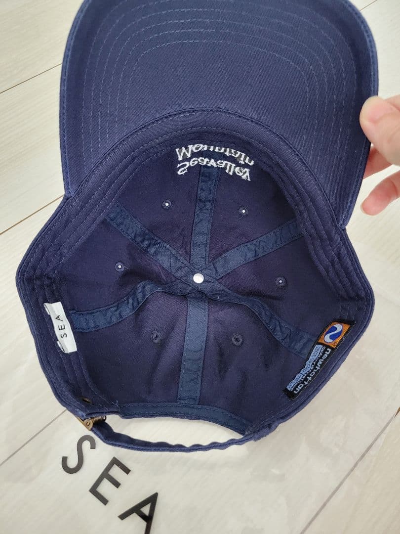 SEA Seavalley Mountain Club　ネイビー　キャップ