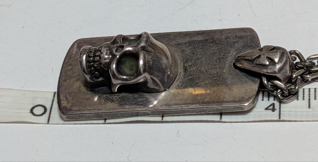 ペンダント　スカル