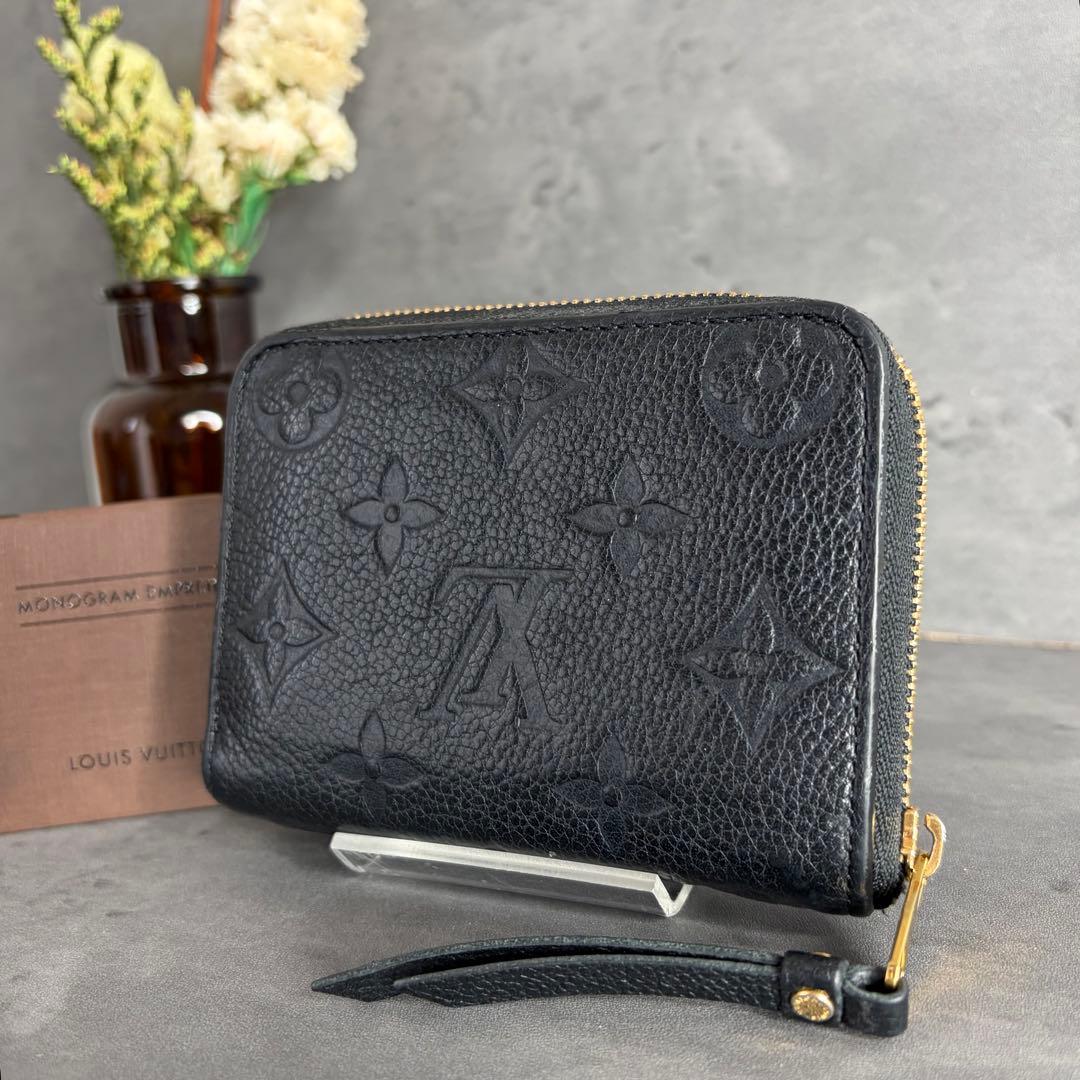 【RFID搭載】ルイヴィトン モノグラム アンプラント ジッピーパース 黒