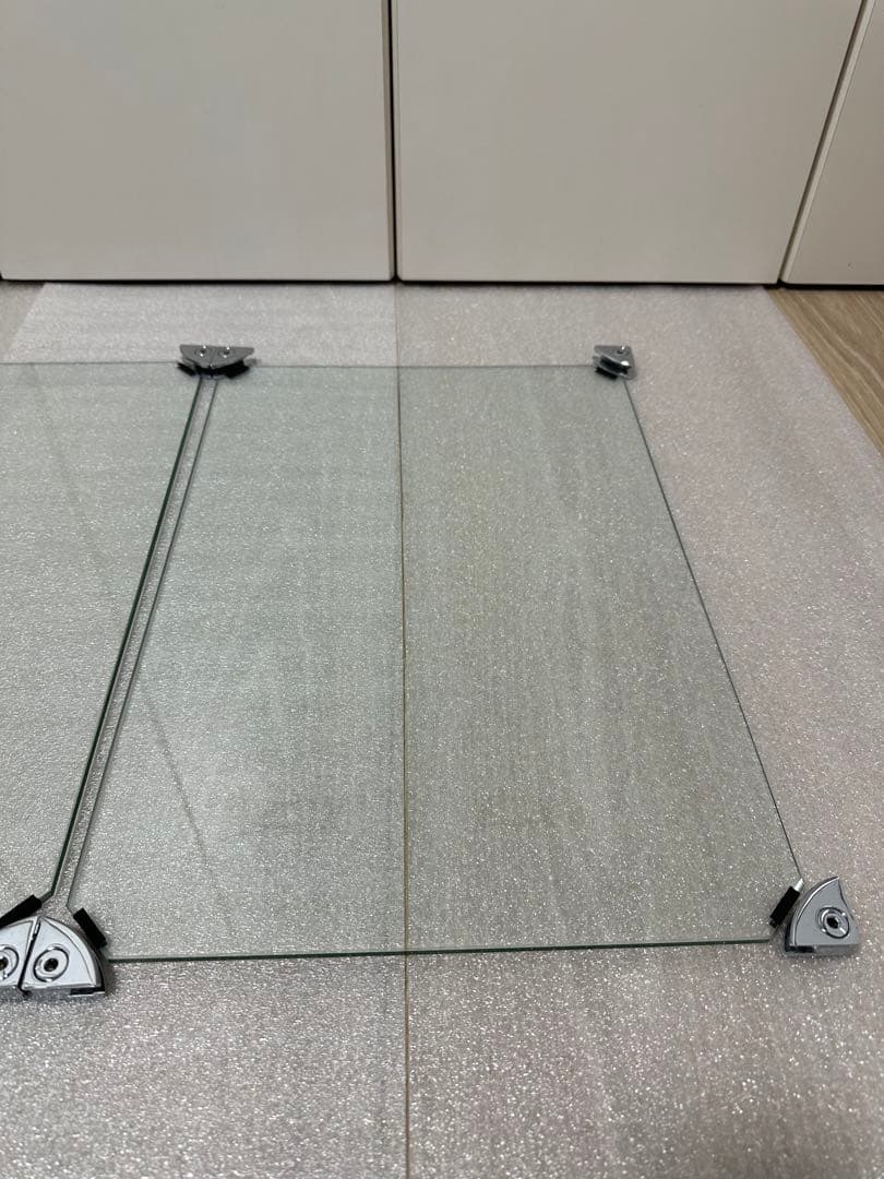 USMハラー 純正 ガラスパネル 500×350モジュール 2枚 取付パーツ付②