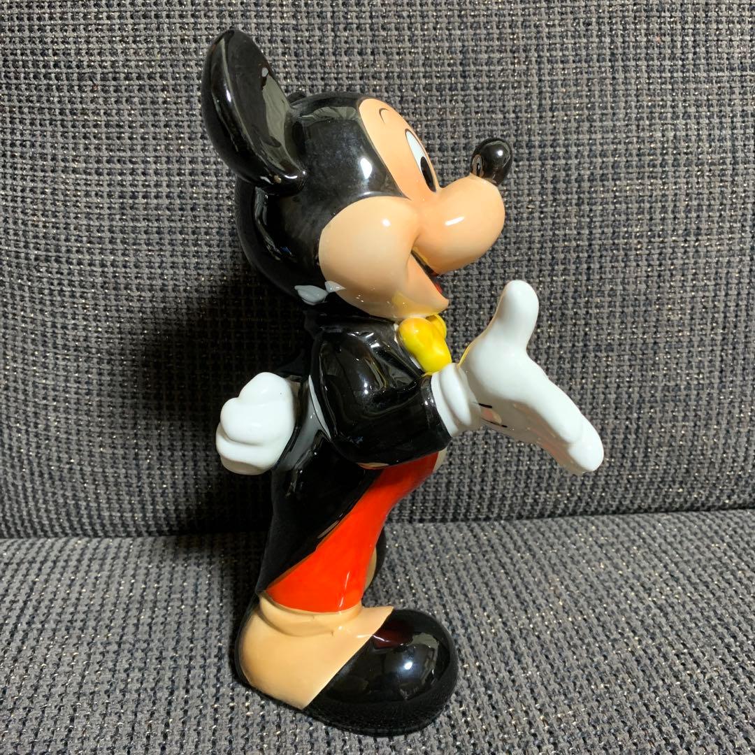 希少 レア ディズニー ミッキー＆フレンズ 陶器 フィギュア オルゴール セット