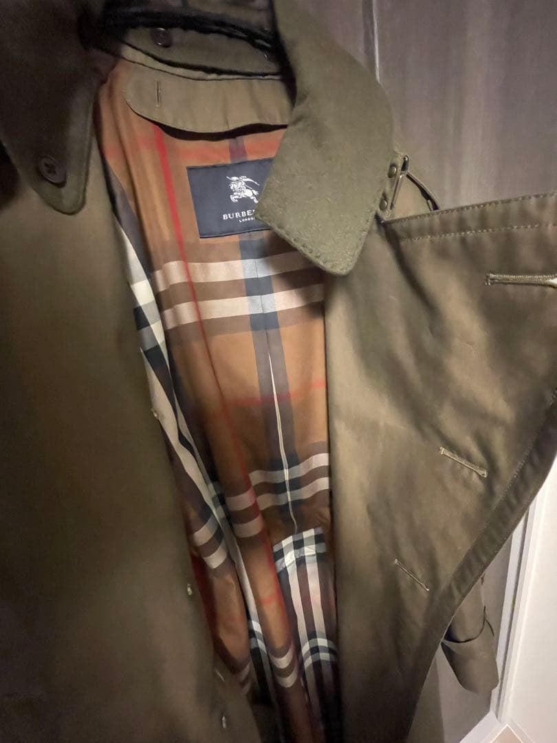 Burberry トレンチコーン カーキ