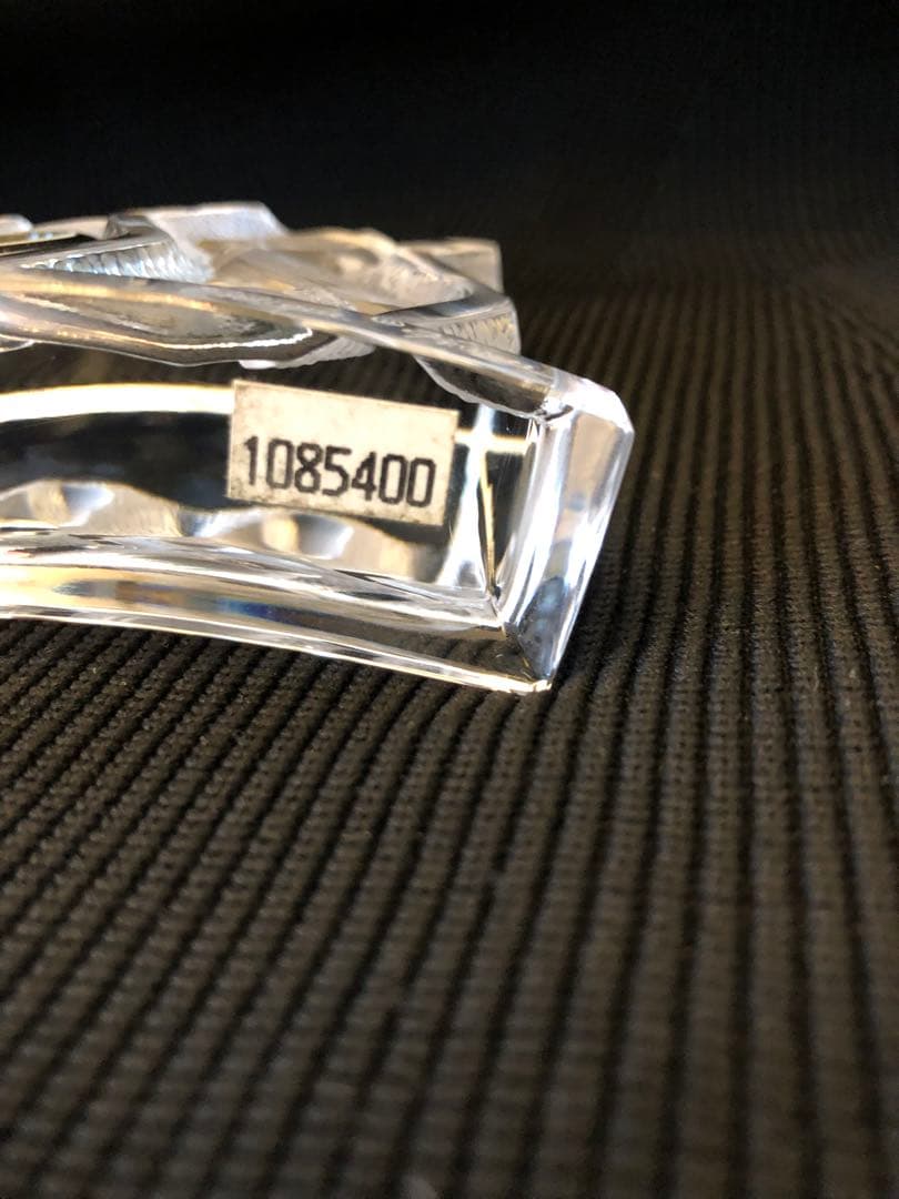 ラリック　PETITE PENDULE HULOTTES 置き時計　フクロウ