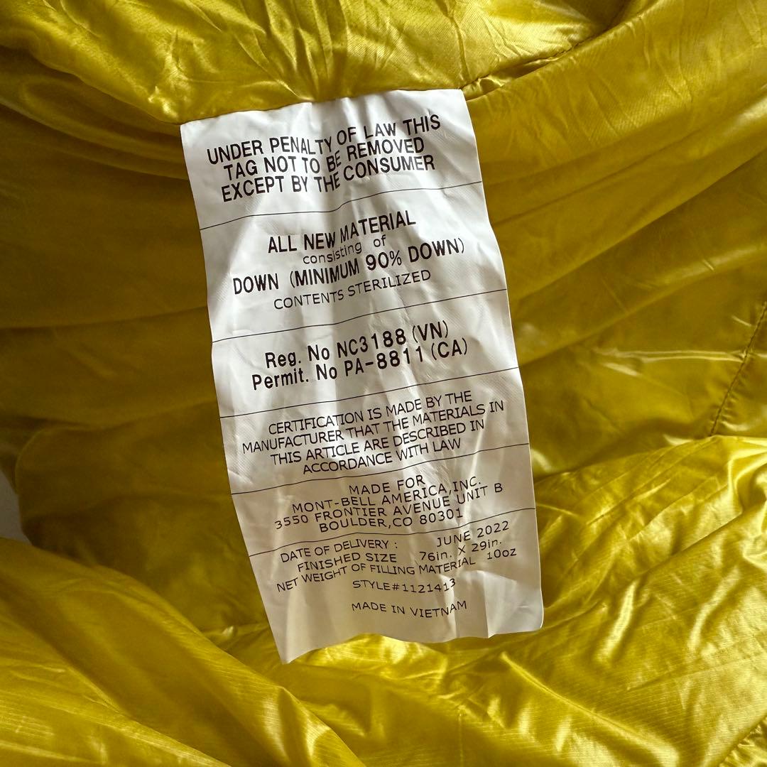 【未使用】mont-bell シームレスダウンハガー800 Women's #2