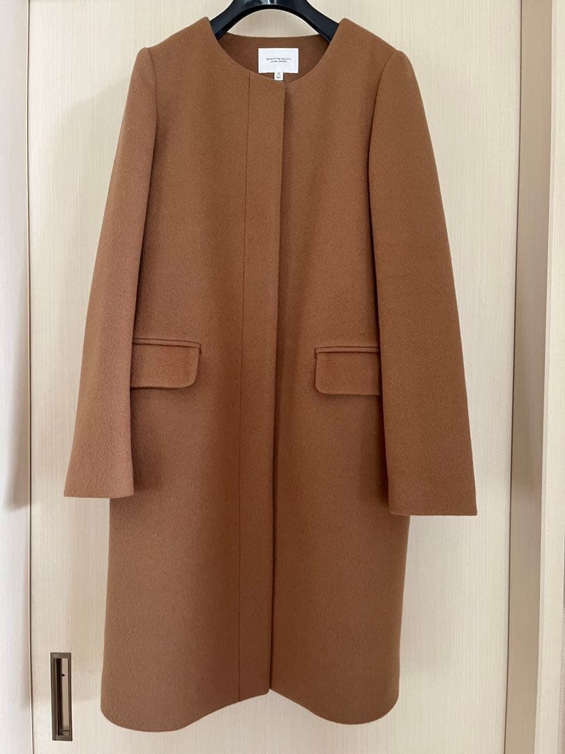 【BEAUTY&YOUTH UNITED ARROWS】ノーカラーコート