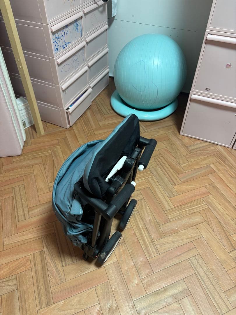 折りたたみ式ベビーカー CYBEX ブルー