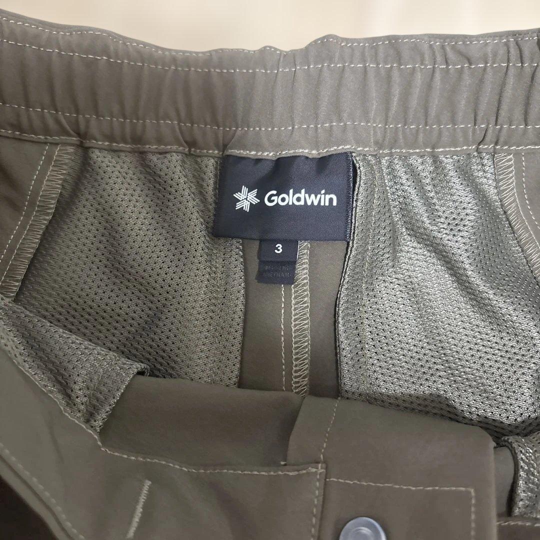 【美品】ゴールドウイン ワンタックテーパードストレッチパンツ サイズ3