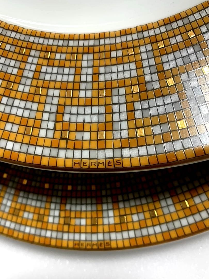 ✨HERMES モザイク24ゴールド•プレート ✨最終価格最安値✨Xmas特価✨