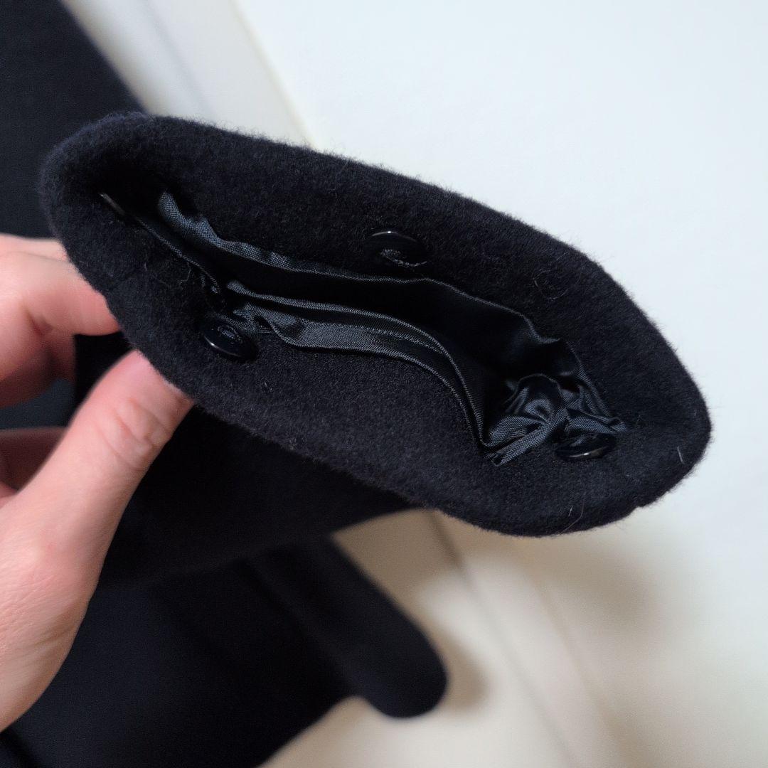 【新品】ミッシュマッシュ ショートダッフルコート ネイビー M【美品】