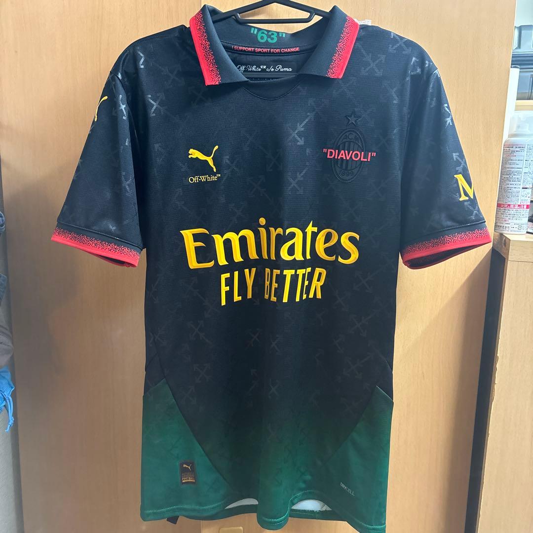 ACミラン　off-white PUMA ユニフォーム　Tシャツ