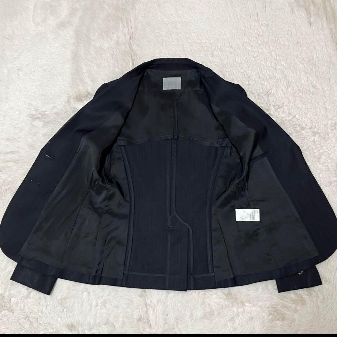 セオリーリュクス　ジャケット　パンツ　セットアップ　スーツ　ネイビー　紺　38